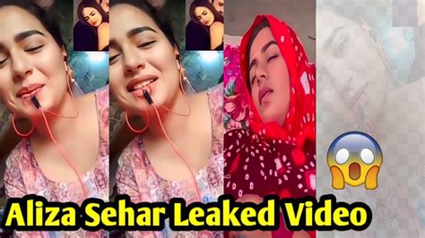 aliza sehar porn video|Aliza Sehar Nude Photos and Porn Video LEAK